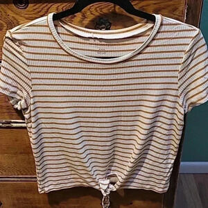 American Eagle tie crop top M